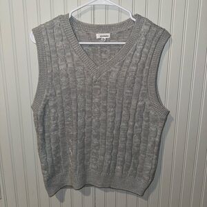 Women’s Grey Sweater Vest